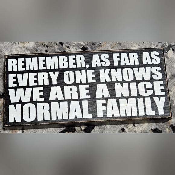 Uncommon Family Sign - One Size Wooden - Picture 1 of 3